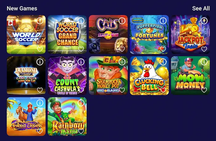 Fallsview Casino games